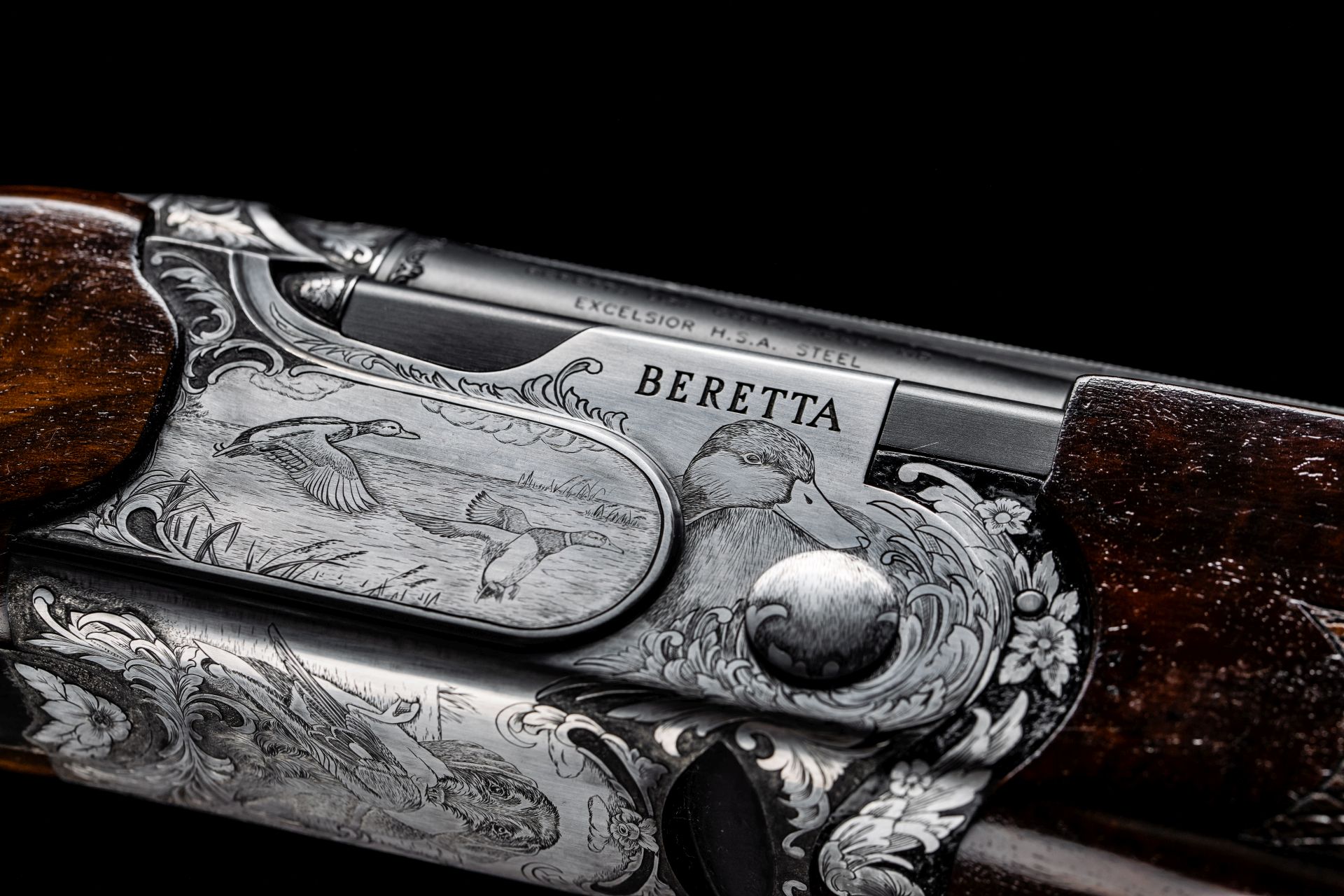 Zdobená broková kozlice Beretta