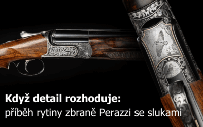Gravírovaná lovecká puška Perazzi
